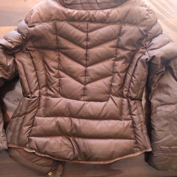 Zara brown puffer jacket - Picture 2 of 9